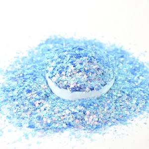 Guanhong Glitter Best Verkopende Nieuwe Antimoon Test Gekwalificeerd Pet Cosmetische Grade Kleurrijke Makeup Oogschaduw Lipgloss Glitter Poeder