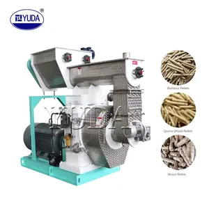 YUDA Beliebteste MZLH420 0.5-1.5T/H Pellet isier maschine Biomasse Holz pellet maschine für Feuer pellets