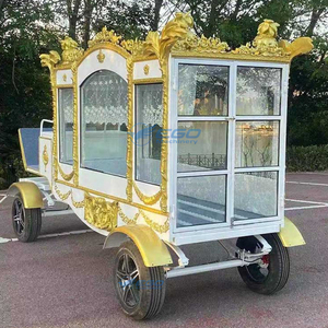 Carro Fúnebre Eléctrico Clásico con Cubierta de Cristal, Modelo 2026, de Gran Venta - Carro de Caballos Eléctrico para Transporte Especial en Oferta - Product Image 1