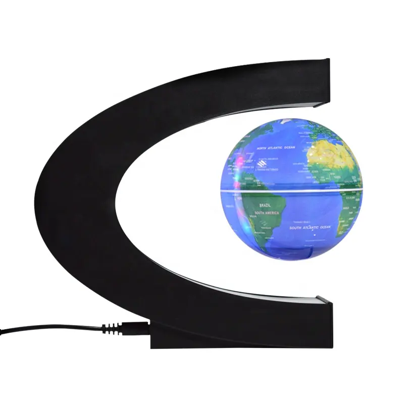 Stokta var! Küre süspansiyon küre modeli manyetik yüzen küre dünya haritası yaratıcı hediye ofis ev dekorasyon