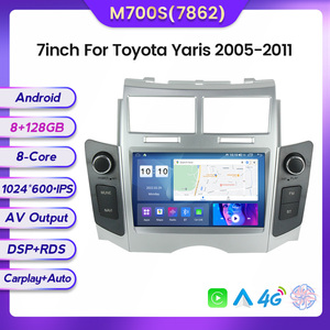Mekede 7 ''4G LTE Android 11 DSP IPS 2.5D Xe Video Cho Toyota Yaris 2005-2011 8 + 128G Tự Động Đài Phát Thanh Car-Play + Tự Động Hệ Thống Đa Phương Tiện - Product Image 3