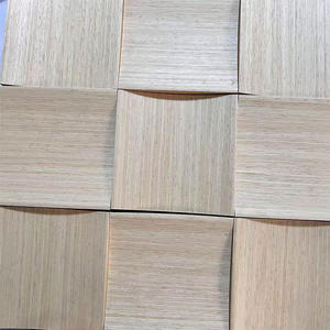 Panneaux acoustiques en mosaïque de bois naturel, écologiques, absorbant le son, pour la décoration intérieure - Product Image 5