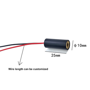 โมดูลไดโอดเลเซอร์จุดสีแดง10mW 670nm - Product Image 4