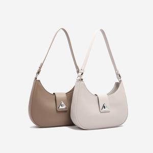 Louis GG PU Zipper Closure Single <strong>Strap</strong> <strong>Shoulder</strong> Underarm Crescent Bag Designer Luxury Brand Women's Handbags Women Handbags - Product Image 3