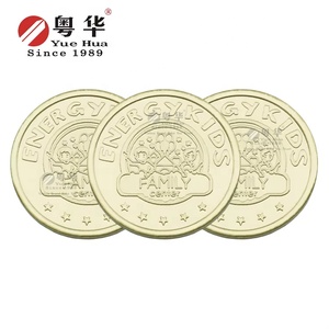 โปรโมชั่นซื้อแกะสลัก<span class=keywords><strong>เครื่อง</strong></span>เกมเหรียญ Token สแตนเลสฮาร์ดแวร์ทองซักรีด Token - Product Image 4