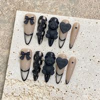 Ongles press-on réutilisables de haute qualité, faciles à appliquer, faux ongles à couverture complète, fournisseur vérifié