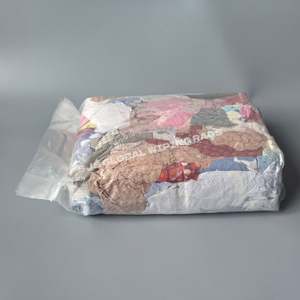 Trapos de Limpieza Industriales de Algodón, Trapos de Pintor, Trapos de Tela de Rizo de Colores Mezclados - Product Image 1