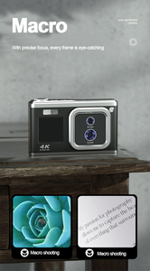 2.88-inch 50MP 4K Ultra HD Portable Digital Camera With 16X Autofocus Lens Wide-angle - Product Image 4