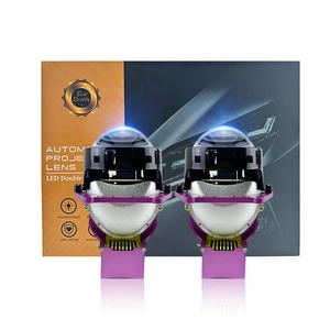 Faro de lente de proyector Bi-LED de 70W de alta calidad para <span class=keywords><strong>BMW</strong></span> para Volvo Cars 6000K blanco azul 3 pulgadas Canbus 12V voltios para New X3 - Product Image 3