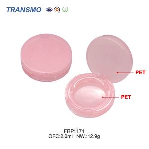 Boîte à poudre vide pour marque privée, emballage en plastique pour poudre libre, petit contenant pour blush, poudre pressée - Product Image 3