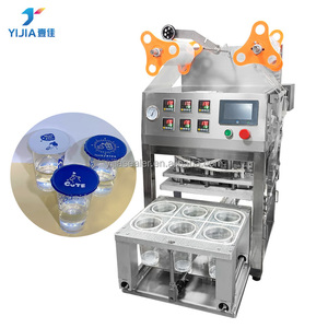 Máy đóng gói ly kem bán tự động, máy hàn miệng ly nước ép, máy hàn miệng ly tráng miệng - bán trực tiếp từ nhà máy Trung Quốc - Product Image 1