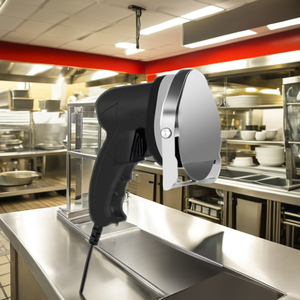 Professionale all'ingrosso elettrico lama rotonda turco Kebab macchina automatica Shawarma affettatrice Shawarma coltello con l'alta qualità - Product Image 4