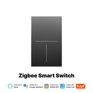 Smart Life 240V Smart WiFi LED <b>Light</b> <b>Switch</b> Retro Style Skin-feel Glass 10A Max Touch Panel Neutral Wire App <b>Control</b> - Product Image 6