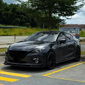 Para Mazda 3 Axela Sedán 2014 2015 2016 2017 2018 2019, alerón delantero para parachoques, accesorios decorativos para la parte delantera de la carrocería - Product Image 4