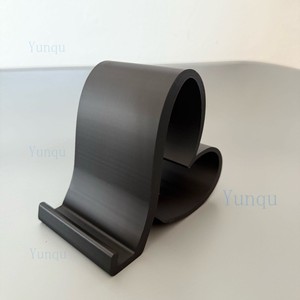 Sculpture de cœur moderne imprimée en 3D, rose et violet, en plastique, art décoratif, support de table pour la décoration de la maison - Product Image 2