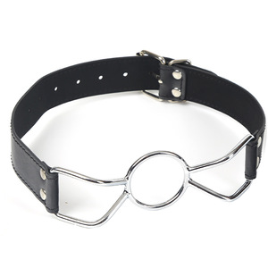 3 kích thước sâu họng đôi vòng flail nô lệ cắn Vòng nhện mở miệng gag - Product Image 1