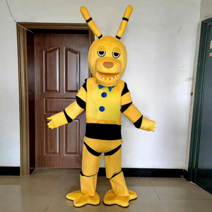 OEM cinque <span class=keywords><strong>notti</strong></span> al Costume Mascotte giocattolo di Freddy marrone Bonnie Chica Foxy Mango Ballon Boy pupazzo Mascotte carnevale per adulti - Product Image 1
