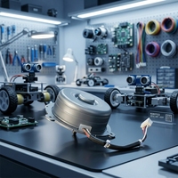 Moteur BLDC à vitesse variable 5000 tr/min, couple élevé, faible vitesse, boîtier métallique, entraînement direct, compatible, économie d'énergie, ventilateur IP55 pour applications intelligentes