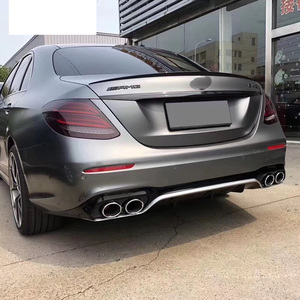 Ventes d'usine W213 W238 C238 mise à niveau E53 AMG Style pare-chocs lèvre tuyau d'échappement diffuseur arrière pour benz classe E E200 E300 <span class=keywords><strong>E320</strong></span> E350 - Product Image 2