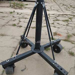 Grue triangulaire Jimmy Jib de 18 mètres avec nouveau chariot à 4 roues - Product Image 1