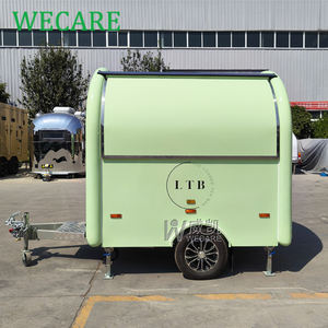 WECARE <span class=keywords><strong>Mobile</strong></span> Bar Foodtruck rimorchio completamente attrezzato Dessert Hot Dog gelato caffè carrello Mini Fast Food con cucina completa - Product Image 4