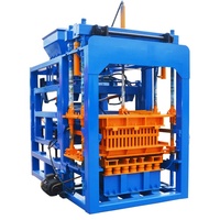 Machine automatique de fabrication de pavés hydrauliques QT4-15A avec pompe et moteur PLC