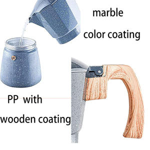 <span class=keywords><strong>Cafetera</strong></span> <span class=keywords><strong>Italiana</strong></span> Personalizada Pequeña Mini <span class=keywords><strong>Express</strong></span> de <span class=keywords><strong>Acero</strong></span> <span class=keywords><strong>Inoxidable</strong></span> y Aluminio para Espresso y Café Moka - Product Image 3