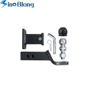 Ambull Best 2 \ "/50mm Ball Car Trailer Hitch Piezas de remolque Brazo receptor ajustable de acero inoxidable con conector de tracción - Product Image 3