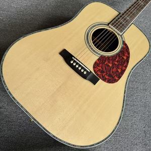 D45 Wholesale 41-Inch Handmade 6s Acoustic Guitar <b>Top</b> Solid Spruce B&S Glossy Body 20 Fret Fast Ship - Product Image 1