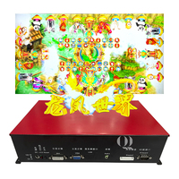 QIQU USA Jeu de pêche le plus populaire de haute qualité pour 8 joueurs, avec boutons de tir, jeu de table PC, plateau de jeu Longfengshijie, anglais, 1 an