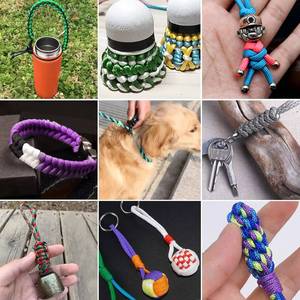 5/32IN X 50FT Customized Braid 7 Strand Outdoor Survival Para Cord Polyester 9-core/11-core - Product Image 6