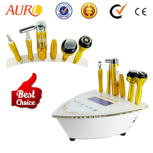 Appareil <span class=keywords><strong>de</strong></span> rajeunissement cutané multifonctionnel 5 en 1 sans aiguille, mésothérapie dorée, <span class=keywords><strong>prix</strong></span> d'usine Auro, vente flash, Au-49B - Product Image 5