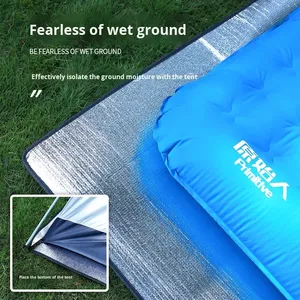 Esterilla Impermeable para Dormir, de Aluminio, Resistente a la Humedad, de Doble Cara, Engrosada, de Algodón Perlado, para Camping, Playa y Picnic - Product Image 2