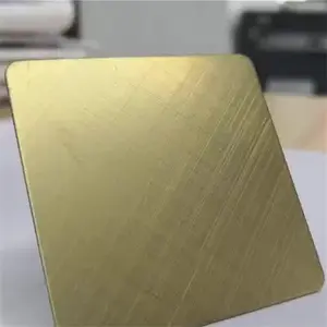 22 Gauge Stainless Steel Sheet Golden