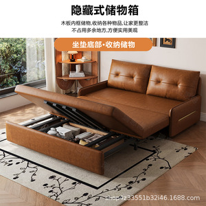 Divano <span class=keywords><strong>letto</strong></span> pieghevole a doppio uso moderno della metà del secolo piccolo appartamento soggiorno estraibile <span class=keywords><strong>letto</strong></span> estraibile con balcone studio - Product Image 1