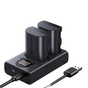 UGREEN LP-E6NH 1940/2150mAh แบตเตอรี่กล้องแบบชาร์จไฟได้ Li-ion สำหรับ Canon EOS R5/R6/R7/5D4/6D2/90D/80D พร้อมการชาร์จแบบ Type-C - Product Image 3