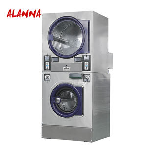Lavadora con Secadora a Monedas ALANNA Más Vendida para Hotel, Lavandería, <span class=keywords><strong>Autoservicio</strong></span> Comercial - Product Image 5