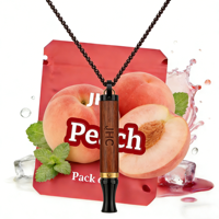 Dispositif inhalateur aromatique pour arrêter de fumer, aide à la respiration et à la méditation, collier diffuseur d'arômes