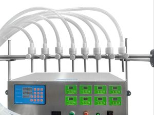 Machine de remplissage de liquides cosmétiques semi-automatique à 8 têtes avec pompe à diaphragme - Product Image 4