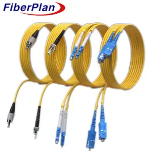 Fiberplan LSZH 0M3 OM4光ファイバーパッチコードファイバーシングルモードマルチモードシンプレックスデュプレックスSMMM SX DX SC FC ST 3mm