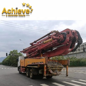 משאבת בטון משופצת משומשת של <span class=keywords><strong>SANY</strong></span> Putzmeister Zoomlion למכירה חמה M49-5 מטר מסופקת משאבת בטון מיני דיזל 2018 - Product Image 4