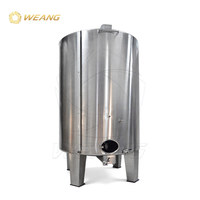 Cuve de mélange en acier inoxydable 1000L 2000L avec agitateur pour boissons, jus, sodas et eau – Réservoir de stockage avec mélangeur