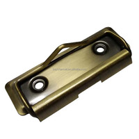 Cepillo de chapado colgante de buena calidad, latón antiguo, bronce, 70mm, carpeta de archivos, Clip de Metal para portapapeles para menús de tablero de madera