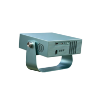 Nouveau projecteur portable intelligent Android 14, 300 ANSI lumens natifs, moteur étanche anti-poussière, mise au point automatique, correction trapézoïdale, pour soirées cinéma en intérieur