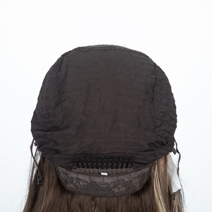 วิกผมผู้หญิงแบบยุโรป  ไรผมธรรมชาติ  ปมเล็ก  ไฮไลท์  ผมแท้  ท็อปเปอร์  ผ้าลูกไม้สวิส HD  วิกผมยิวโคเชอร์  มีสินค้าในสต็อก - Product Image 5