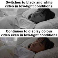   Caméra intelligente 2.5K 1296P HD 360° Angle intérieur Surveillance de bébé Sécurité WIFI Webcam vidéo Caméra IP pour Mi Home