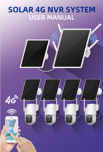Für den Außenbereich: 4MP Kabellose Solar-4G-Router-WLAN-Kamera-Kit, IP66 Wasserdicht, 200m Schwenk-Neige-Funktion, CMOS-Sensor - Product Image 2