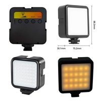 Lampe LED pour téléphone, mini, portable, pliable, antichoc, lumière vidéo, température de couleur réglable 2500-7000K, IRC 95, vente chaude en Chine
