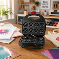 Machine à mini-beignets automatique 8 pièces en acier inoxydable pour café, food truck, certifiée CE, fabricant OEM
