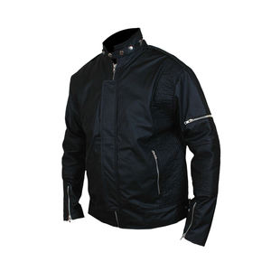 2021 Manteaux de mode Coupe-Vent à Manches Longues Hommes Vestes En Cuir de Moto - Product Image 5